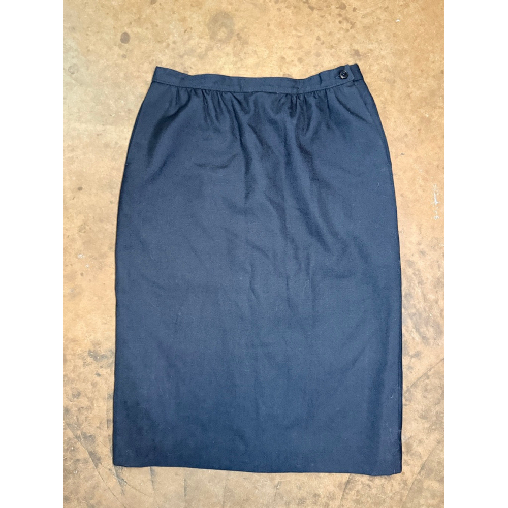VTG PENDLETON Country Sophisticates Black Pencil Skirt